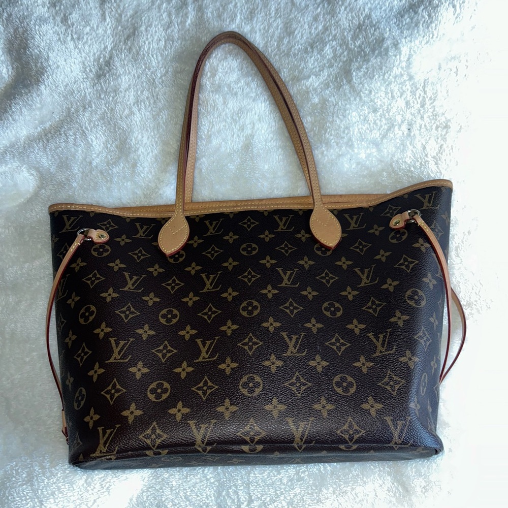 Louis Vuitton Brown Monogram Tote Bag